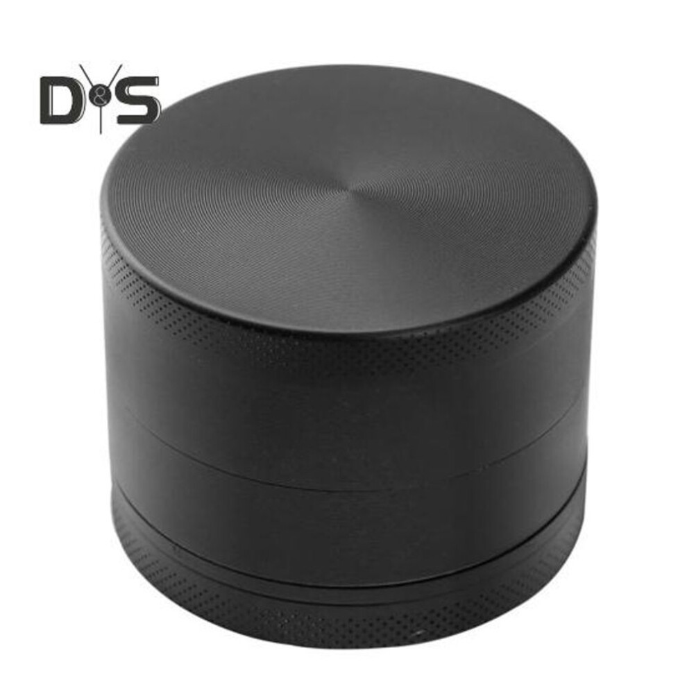 Herb Grinder Fine Particle Easy Operation Manual Four Processes Reinforced Metal Teeth Zinc Alloy Kitchen Spice Condiment Crusher Pollen Vanilla