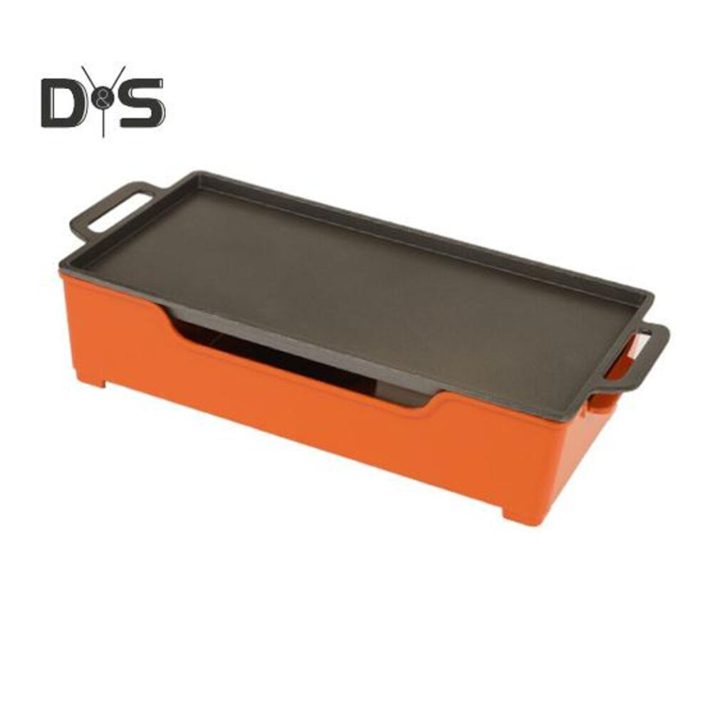 (orange) Bbq Grill Aluminum Alloy Insulation Furnace Commercial Hot String Heating Plate Wooden House Candle Barbecue Oven For Homemade Bread