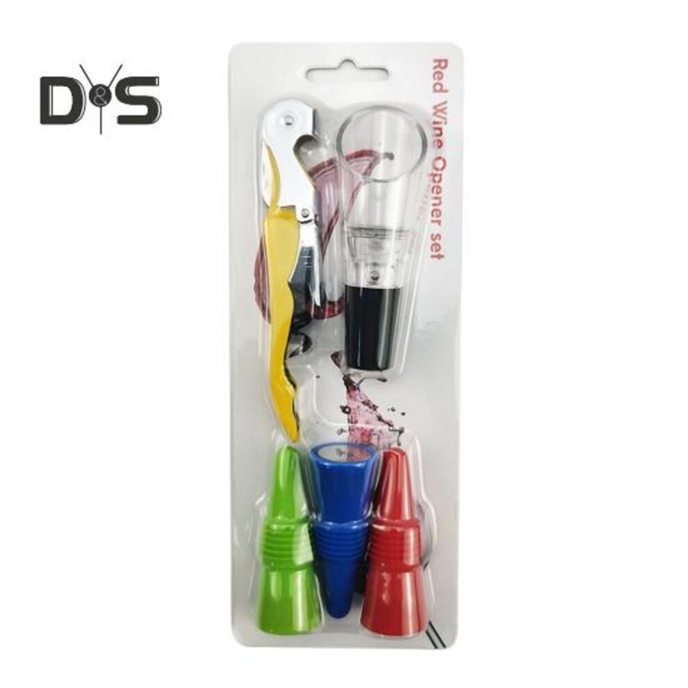 (as the picture, D) Silicone Wine Bottle Stoppers Leak-proof Reusable Wine Corks For Glass Bottles Whisky Champagne And Beer Colorful Caps Kitchen Bar Accessory