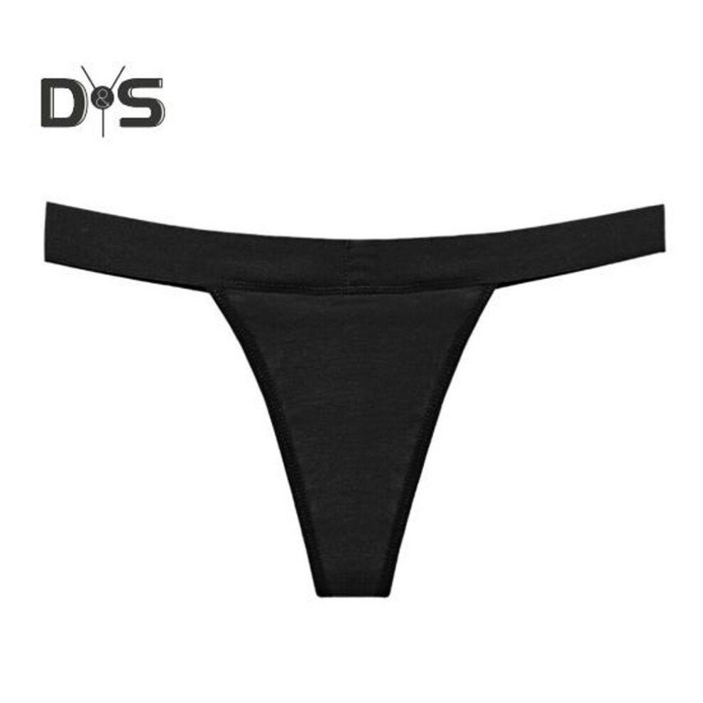 (black, M) Women Panties Solid Color Four-layer Soft Butt-lifted Mid Waist Seamless Elastic Period Prevent Leakage Briefs Menstrual Thong Female Underwear