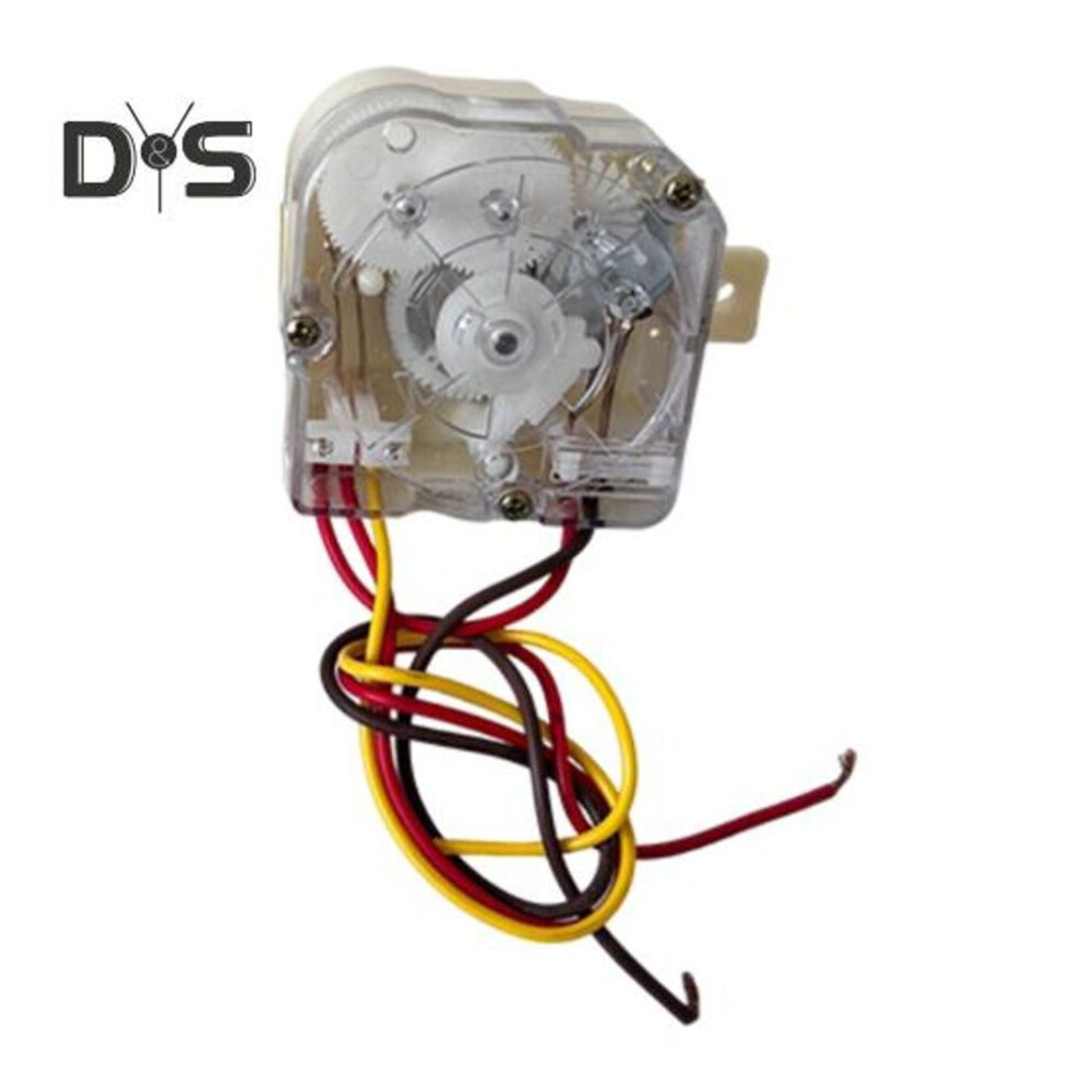 (as the picture, B) Washing Machine Timer Three/Six Wire 180 Degree Switch Replacement Part Easy to Use Washing Machine Timer Replacement