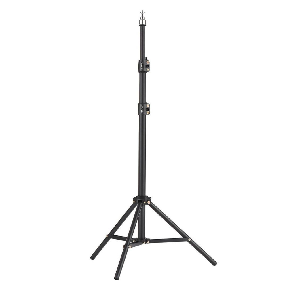 (160cm) Andoer 210cm/83in Portable Metal Light Stand Heavy Duty Adjustable Photography Tripod Stand with