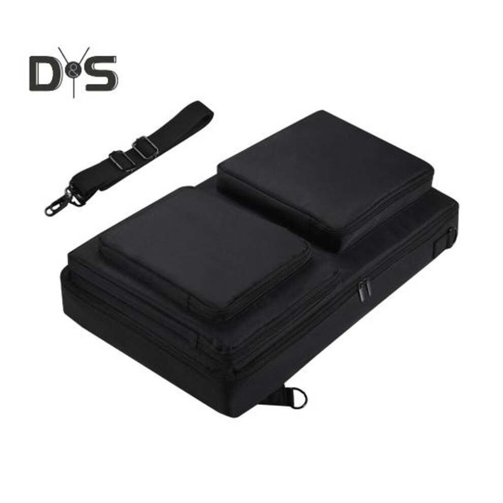 Storage Bag Protective Case with Adjustable Straps Zipper Closure Carrying Case Shoulder Bag Backpack for Pioneer DDJ-SR 2