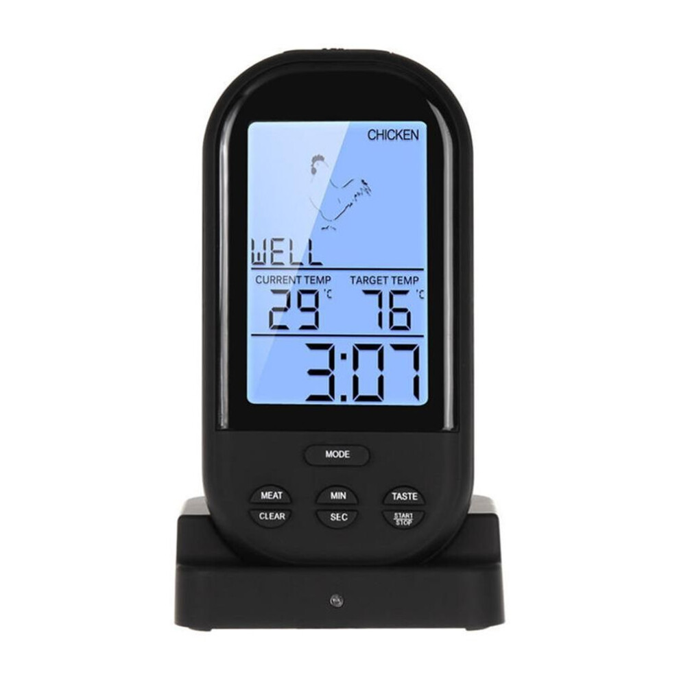 Blooming Bouquet Wireless Digital Kitchen Cooking Tool BBQ Food Meat Timer Thermometer with Probe