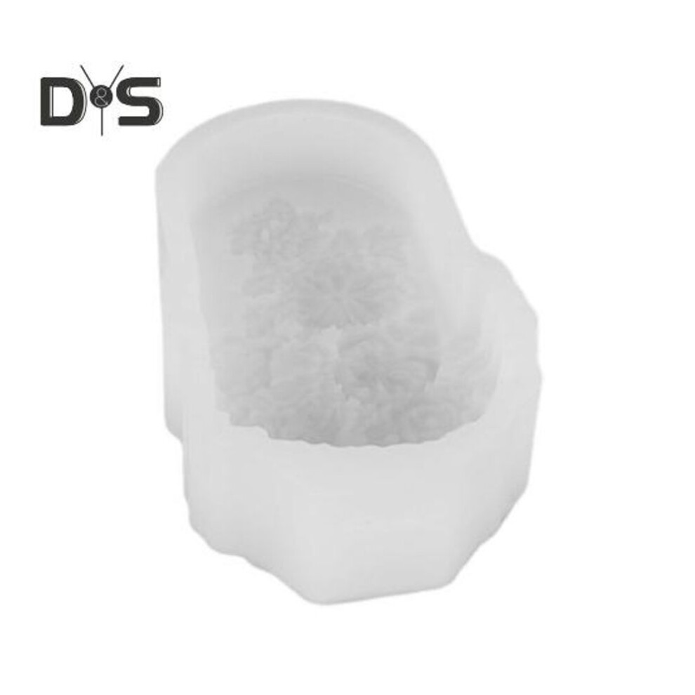 (as the picture, C) Popsicle Molds Silicone Ice Cream Maker Flower Pattern Reusable DIY Ice Cream Cone Fondant Molds for Cupcake Topper Candy Chocolate Sugar Craft