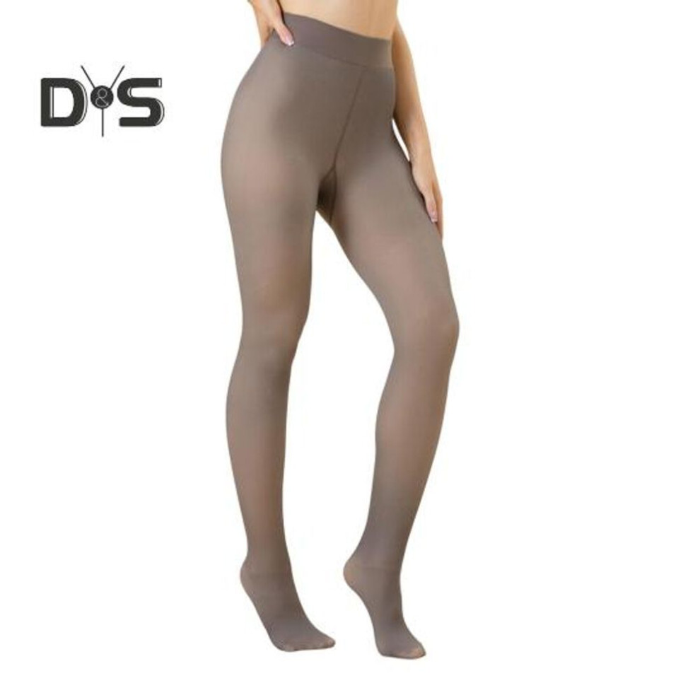 (coffee) Women Leggings High Waist Thickened Fleece Lined Leggings Fake Sheer Thermal Pantyhose Hip Lifting Winter Tights