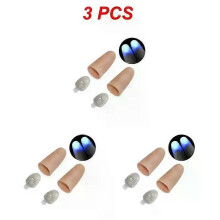 (11 3Pairs) 1/3/5Pairs Thumbs Led Light Up Toys Kids Magical Trick Props Funny Flashing Fingers Fantastic Glowing Toy Children Luminous Gift