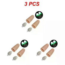 (08 3Pairs) 1/3/5Pairs Thumbs Led Light Up Toys Kids Magical Trick Props Funny Flashing Fingers Fantastic Glowing Toy Children Luminous Gift
