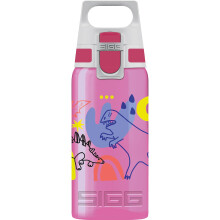 SIGG - Kids - Viva One Dino Run - Suitable For Carbonated Beverages - Leakproof - Dishwasher Safe - BPA Free - Sports & Bike - 17oz