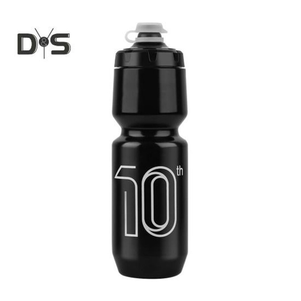 (black) 750ml Bicycle Water Bottle Large Capacity Portable Lightweight Outdoor Climbing Travel Sports Gym Workout Cycling Squeeze Drinking Bottle