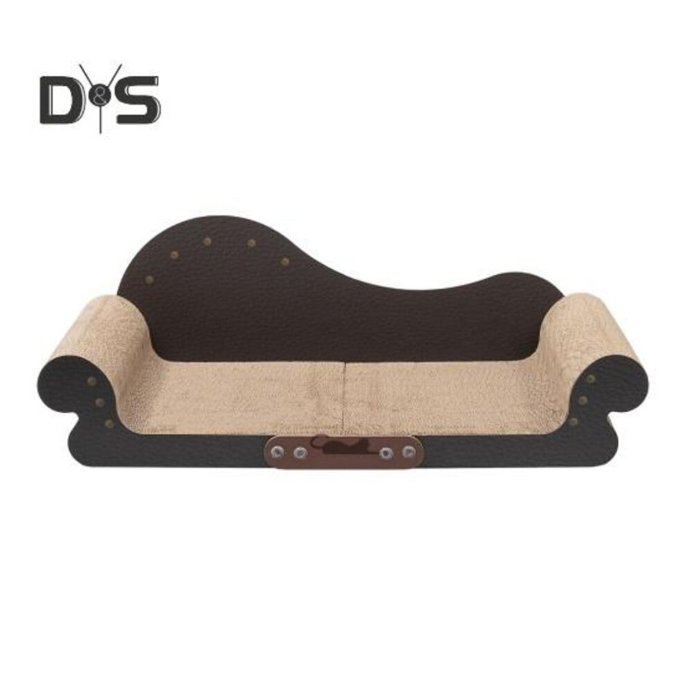 Large Cat Scratcher Bed Pet Scratching Board Oversized Scratch Lounge Cat Bed Furniture Protector Cat Couch Scratcher Cardboard