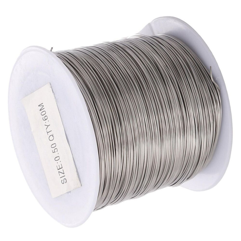 (as the picture, 5) 0.2/0.3/0.4/0.5/0.6mm Wire Flexible Metal Wire Alloy Texture For Jewelry Making And Sculpting Suitable For Craft Project