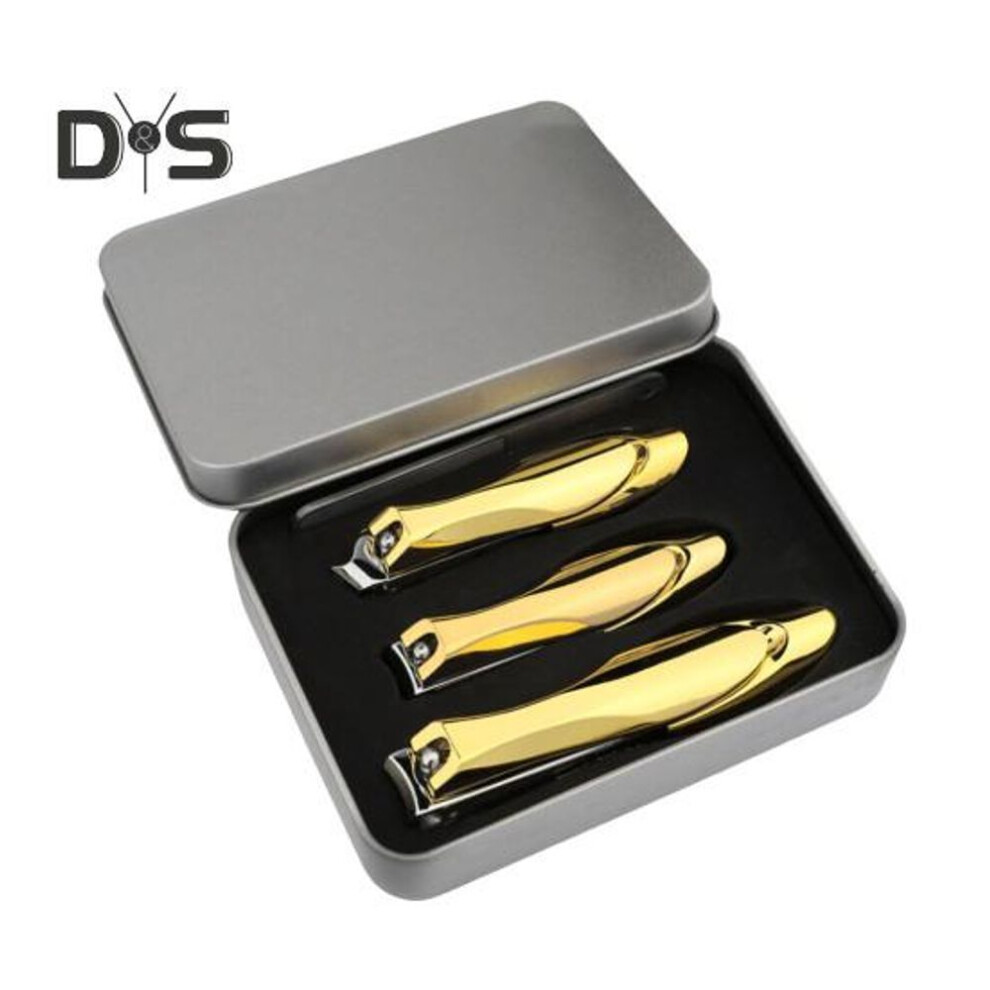 (as the picture, G) Nail Clippers Set With Built-in Nail File Fingernail And Toenail Clipper Cutters Stainless Steel Nail Trimmers Professional Nail Cutting Tool For Men
