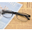 (=+4.00 strength, Black) Mens Rectangular Business Metal Reading Glasses Readers 1.0 ~ 4.0 8