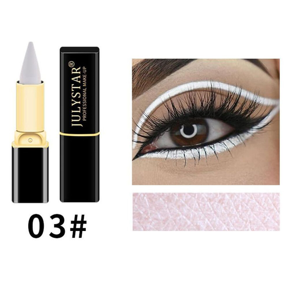(03) Julystar New Eyeliner Pen Long-lasting Moisture Apply Makeup Quick Drying Female Eye Liner Pencil Korean Cosmetics