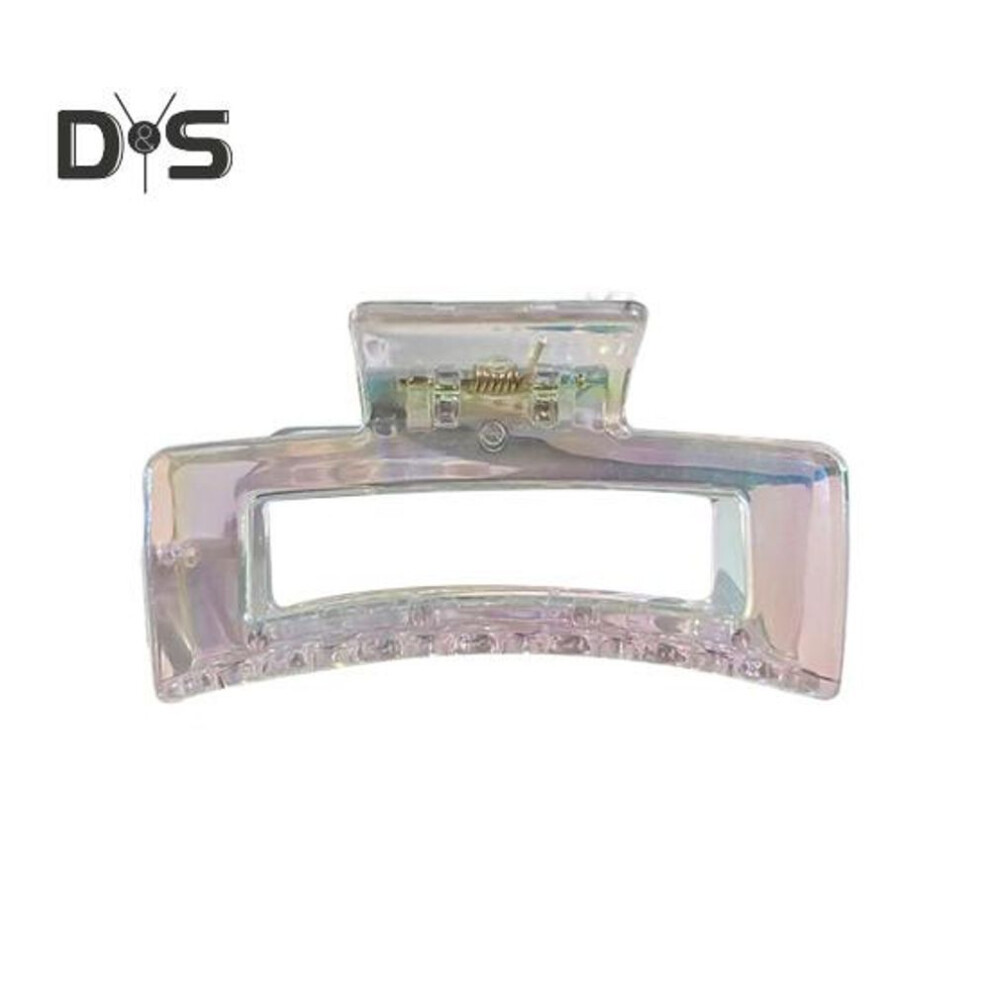 (as the picture, A) Women Hair Claw Transparent Design Strong Grip Hair Clip Back Head Large Size Hair Organizer Hairstyles Accessories
