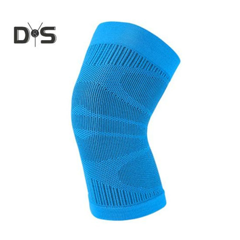 (blue, XL) Knee Sleeve Pad Joint Pain Relief Knee Compression Brace Workout Sports Knee Support For Basketball Volleyball Gymnastics Fitness