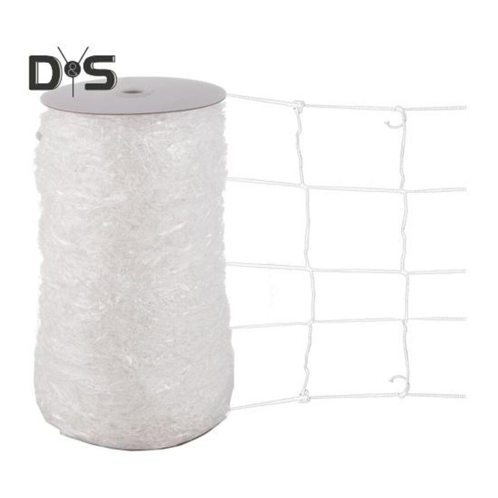(as the picture, M) Plant Climbing Netting Roll for Garden Plants White Trellis Netting Outdoor Mesh Support Trellis for Climbing Plants Flowers Veggies