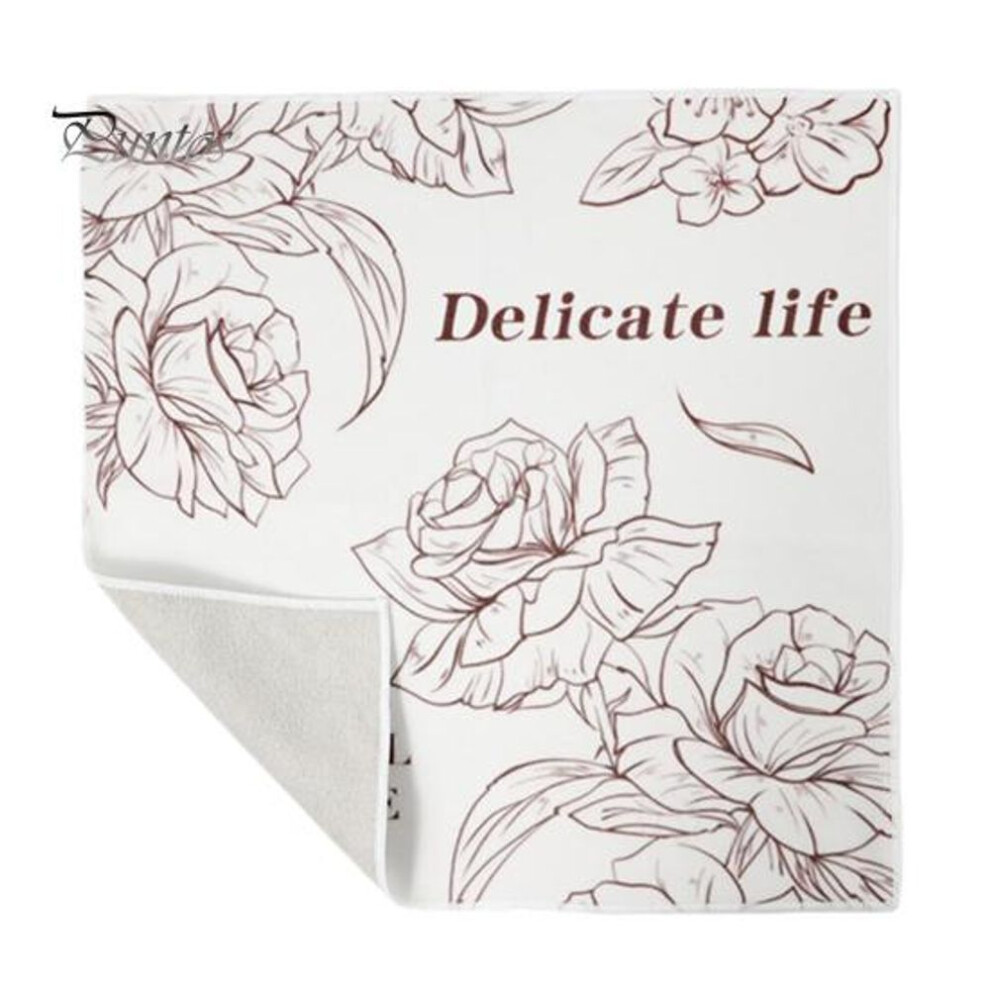 (as the picture, I) Self-adhesive Cloth Makeup Bag Portable Protective Cosmetic Pouch Cartoon Printing Travel Organizer For Beauty Essentials Makeup Brush Eyeliner