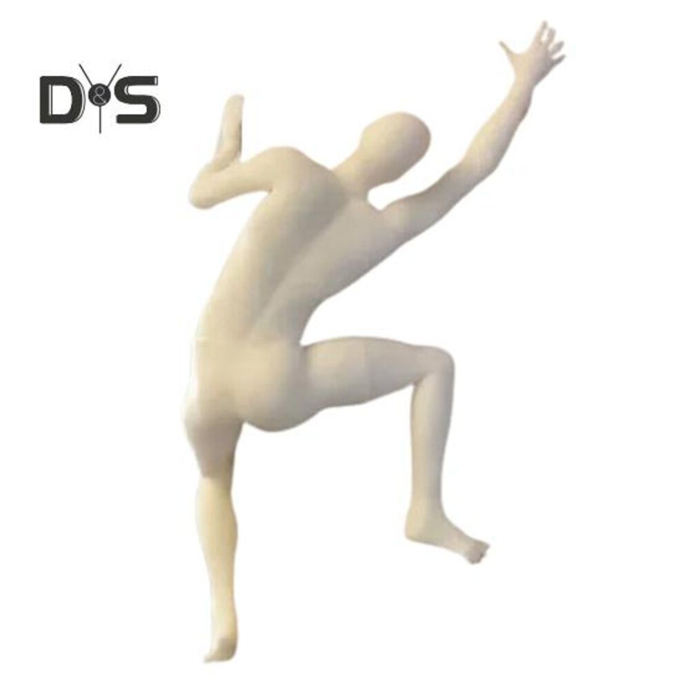 (as the picture, Right) Climber Wall Decoration Pvc Modern Adhesive Climbing Man Figurine Statue Sculpture Home Office Wall Art Ornament Climbing Enthusiasts Festival Gift