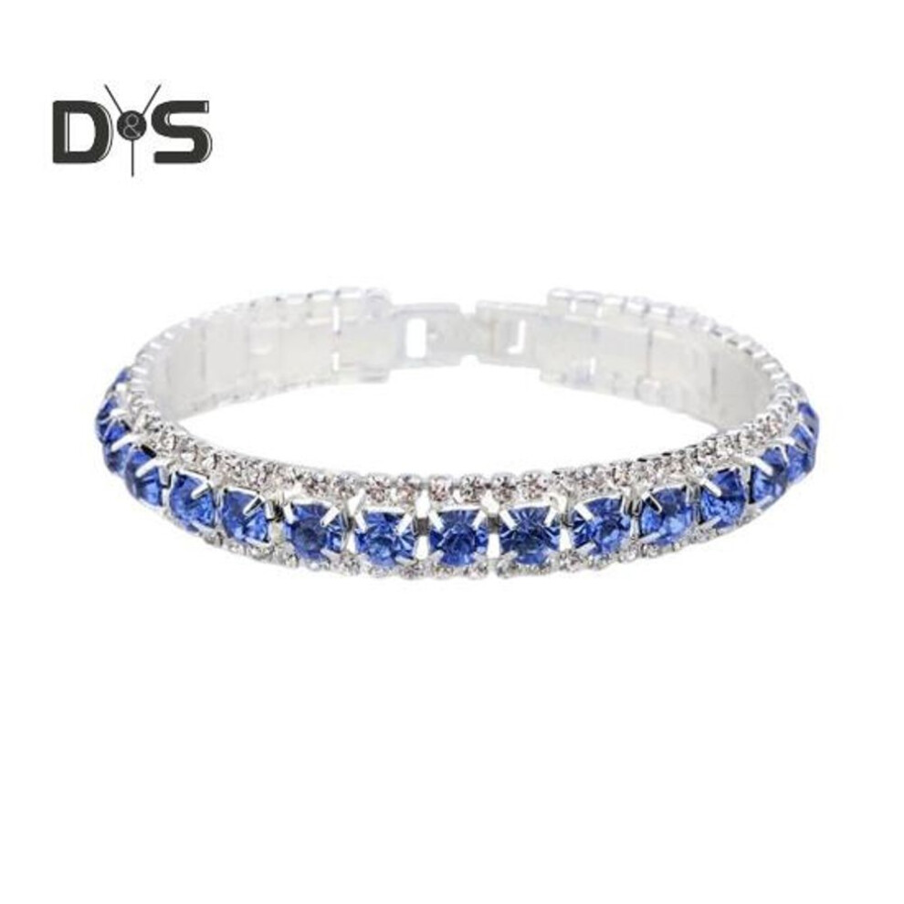 (as the picture, C) Women Bangle Faux Crystal Polished Contrast Color Alloy Symmetric Shopping Work Party Dating Wrist Bracelet Lady Jewelry