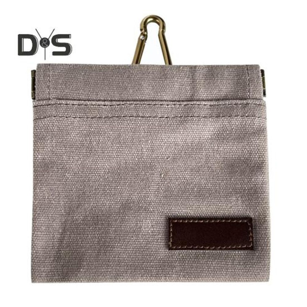 (grey) Dog Treat Pouch With Clip Waterproof Dog Training Snake Reward Bag Portable Hand Free Dog Walking Bag Outdoor Auto Closing Puppy Food Storage Bag