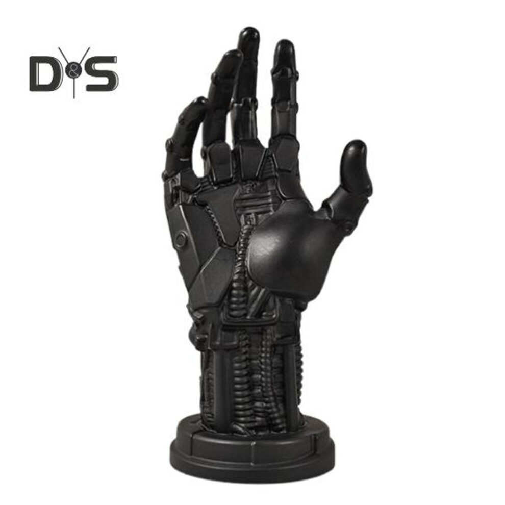 (black) Gaming Controller Holder Stand Basketball Stand Cyberpunk Silverhand Mechanical Hand Desktop Gamepad Headphone Hanger Desktop Decoration Model