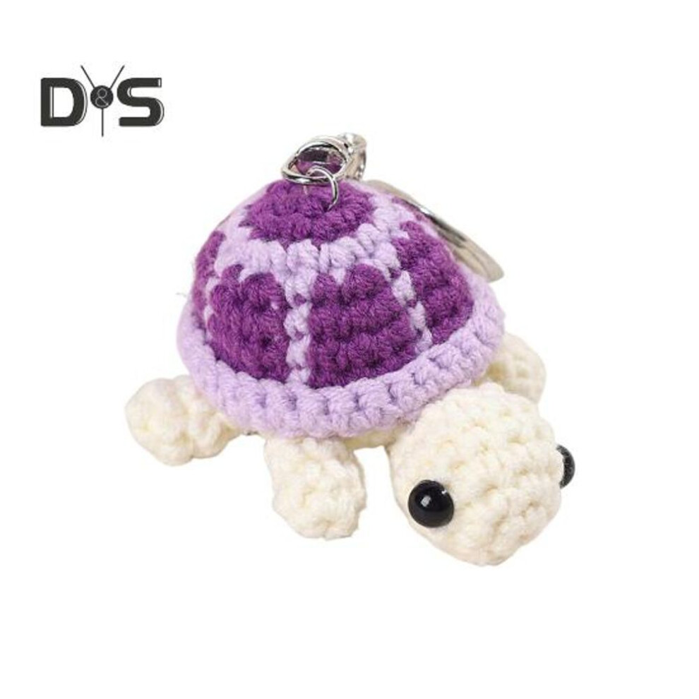 (Other) Keychain Pendant Crochet Turtle Shape Charm Hanging Ornament Wallet Backpack Car Keys Accessory Pendant Birthday Gift