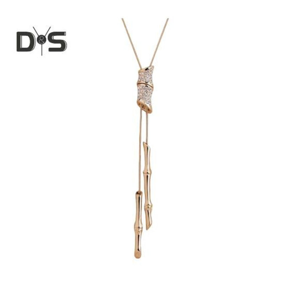 (as the picture, 4) Women Sweater Chain Long Tassel Faux Pearl Rhinestone Decor Alloy Clothes Jewelry Dating Prom Party Garment Decoration Necklace
