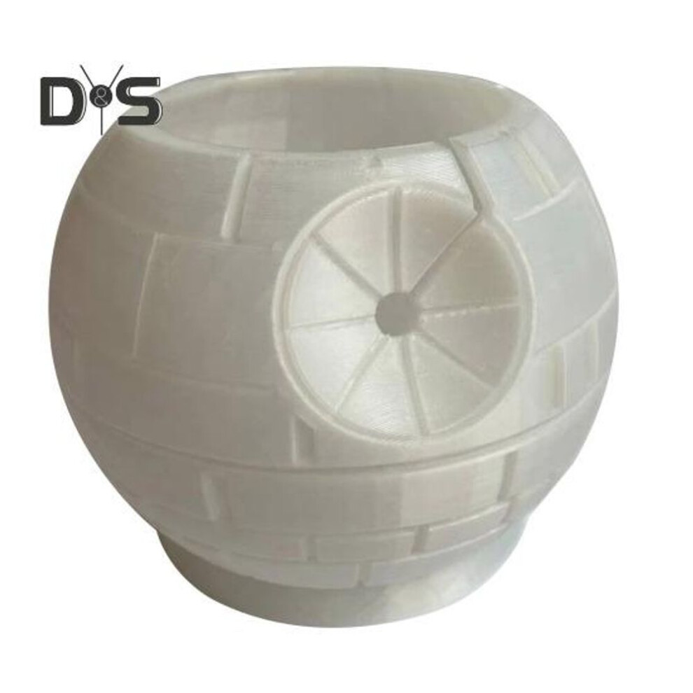 (white) Yarn Bowl Holder With Holes Large Capacity Multipurpose Knitting Yarn Bowl Smooth Crochet Bowl For Knitting Crocheting