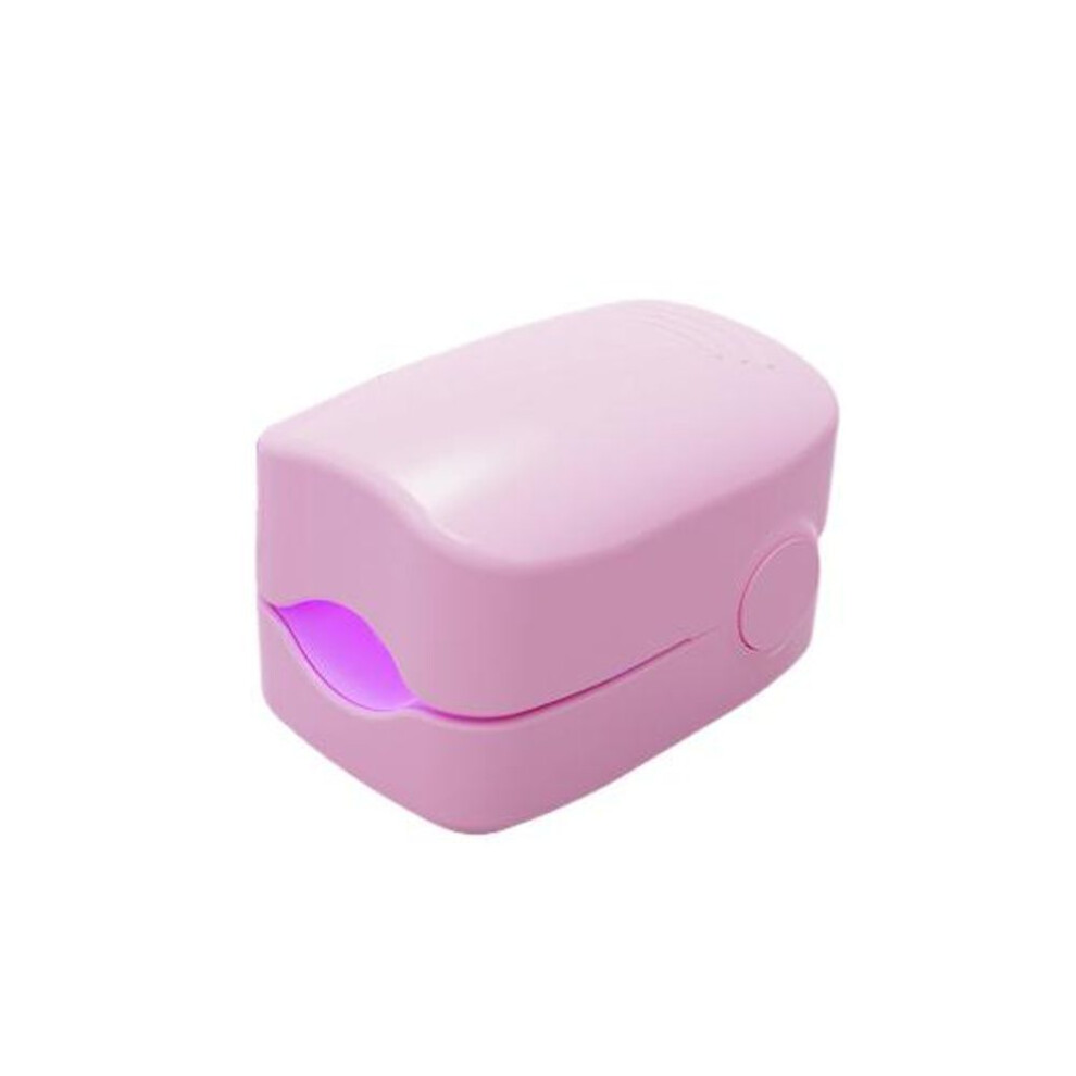 (pink) Nail Fungus Treatment Light 910nm Infrared Light 460nm Blue Light Toenail Fingernail Fungal Cleaning Onychomycosis Removal Device Led Therapy Lamp