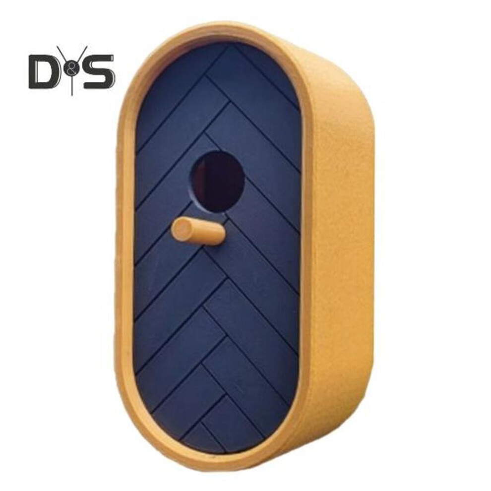 3D Printed Bird House Wall Mounted Wild Birds House Outdoor Decorative Garden Birdhouse For Small Birds Hummingbirds Wrens Finches