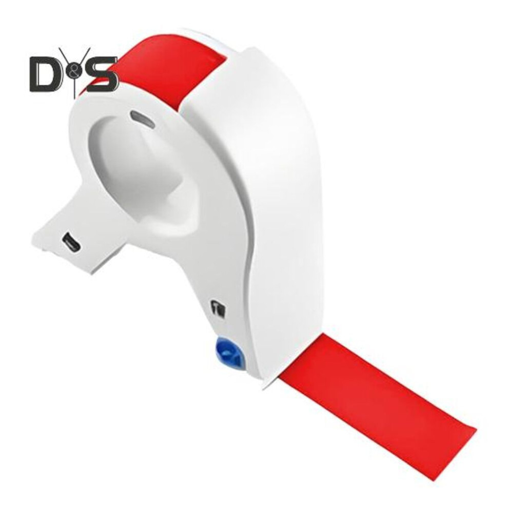 (red) Painters Tape Applicator With 1 Tape Windows Door Frame Trim Masking Tape Dispenser Painting Packaging Tape Cutter Portable Labeling Tape Cutting