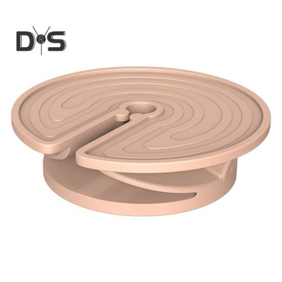 (khaki) Beach Cup Holder Innovative Wine Glass Stand Unique Maze Design Multifunctional Silicone Beach Accessory Drink Sand Coaster