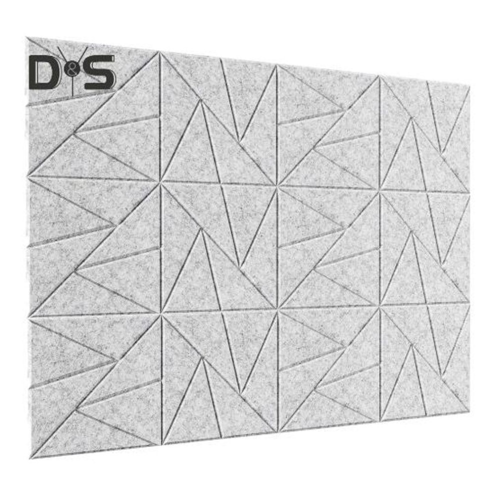 (light grey) 12Pcs Soundproof Wall Panel Self-Adhesive Sound Absorbing High Density Thick Acoustic Foam Panel Noise Reduction Wall Decoration Tile