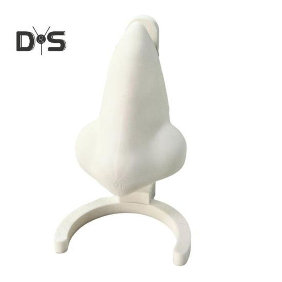 (white) Glasses Holder For Desk Nose Shaped Sunglasses Stand Organizer 3D Printed Desktop Eyeglass Holder For Home Dresser Bedside Table