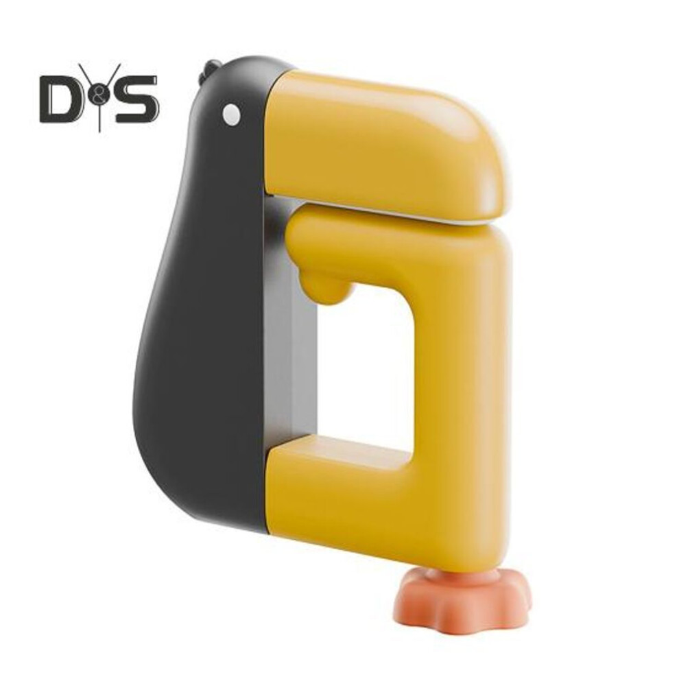 (black) Handbag Hook Hanger for Table Portable Folding under Desk Headphone Holder Cartoon Duck Purse Backpack Hanger