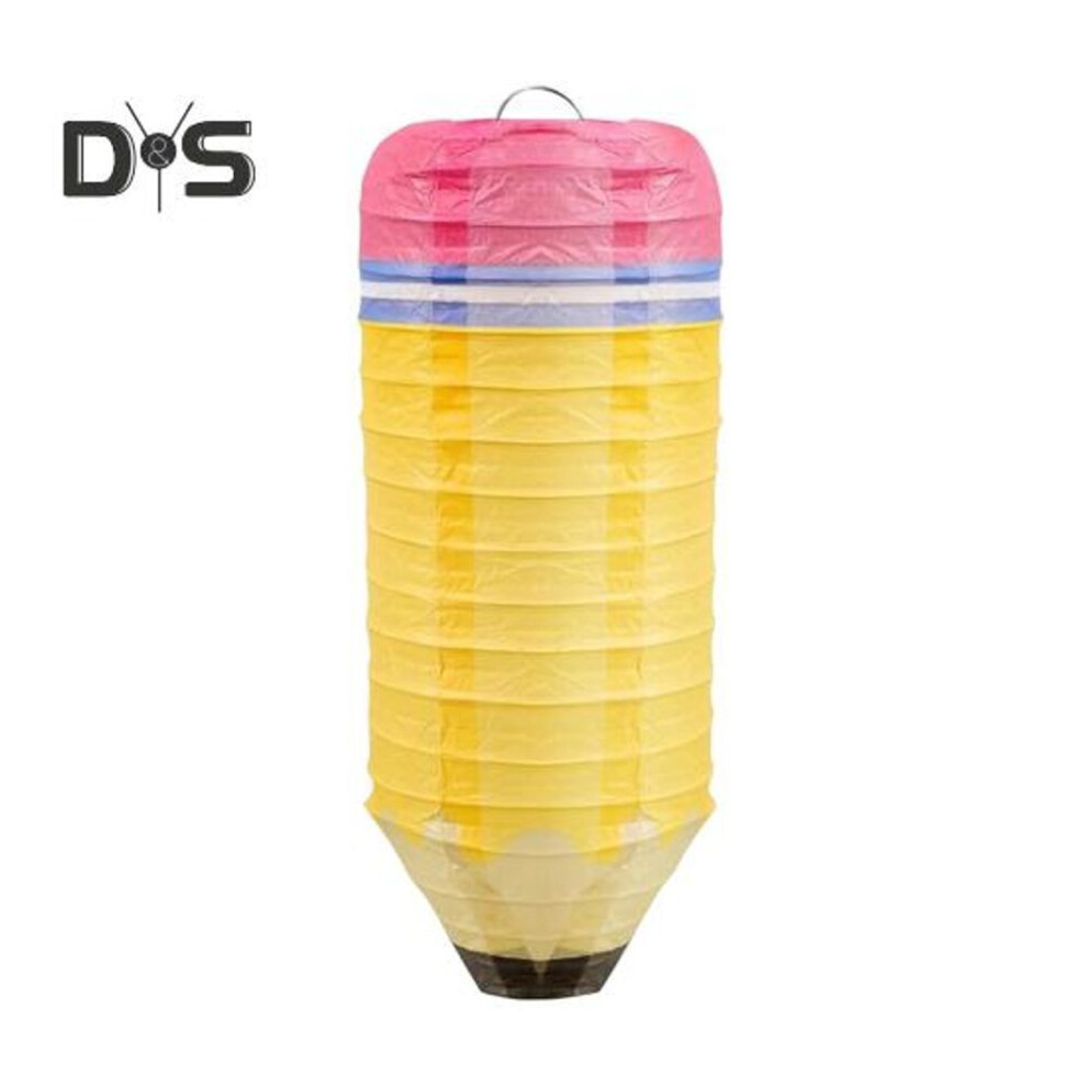 Crayon Hanging Paper Lanterns Party Decoration Welcome Back To School Classroom Decoration For First Day Of School Party Supplies