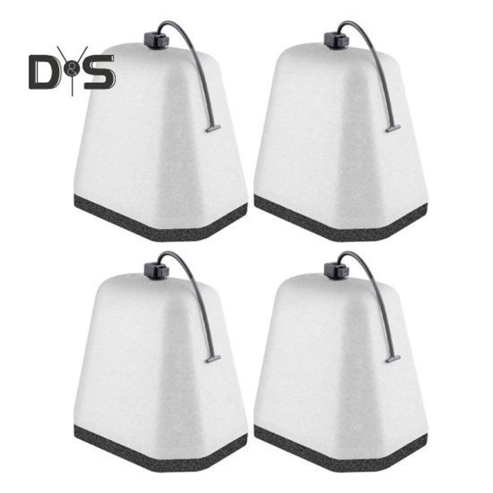 (white, 4pcs) 1/2/4pcs Outdoor Foam Faucet Covers Reusable Universal Easy To Install Winter Freeze Protection Outdoor Faucet Covers