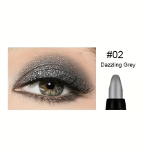 DNM Beauty Multipurpose Sparkle & Metallic Long-lasting Waterproof Eyeshadow Stick #02 Dazzling Grey