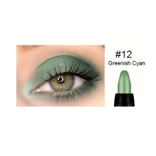 DNM Beauty Multipurpose Sparkle & Metallic Long-lasting Waterproof Eyeshadow Stick #12 Greenish Cyan