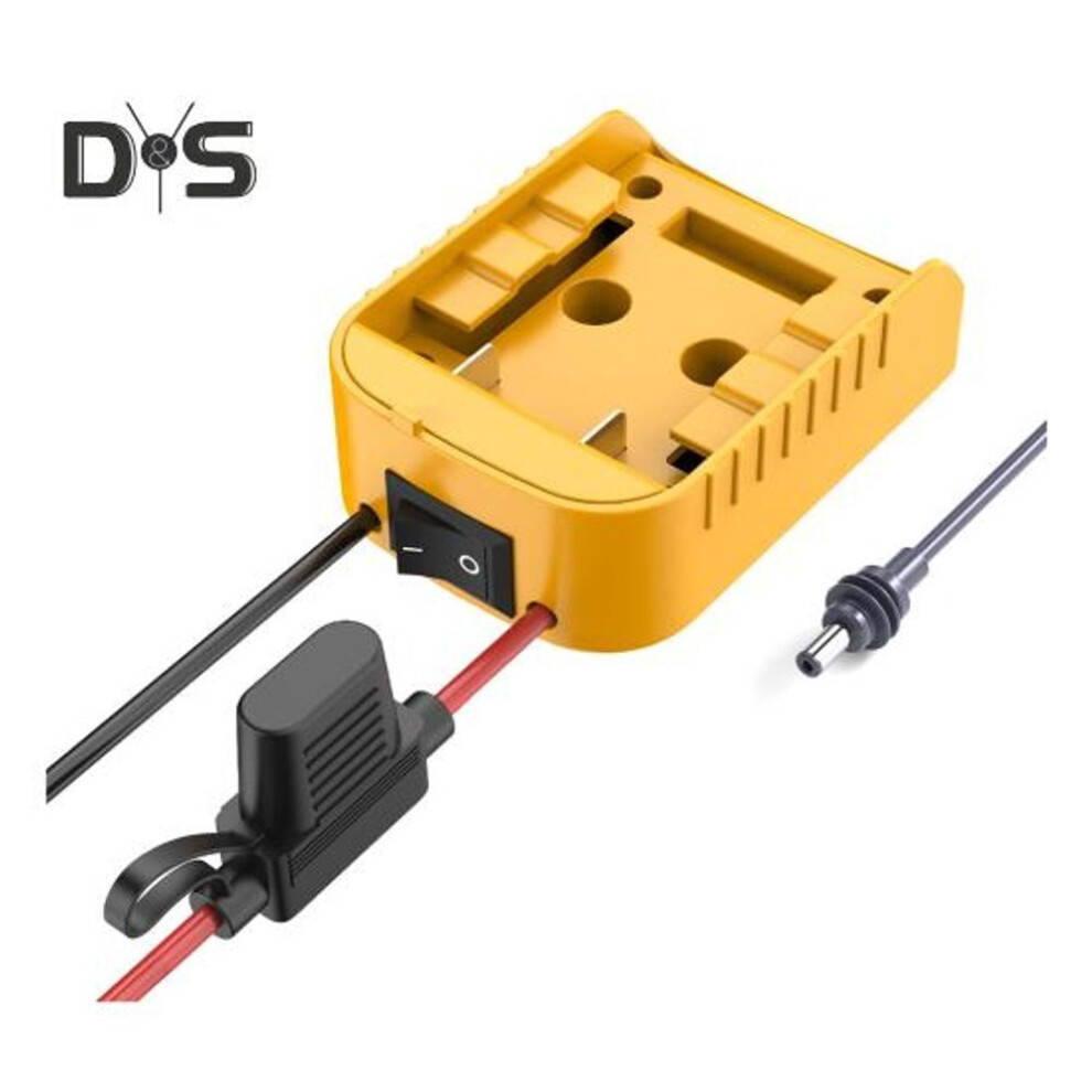 For Starlink Mini Charger For Dewalt 18v/20v Batteries Plugging And Play Direct Current Power Cord Compatible For Starlink Mini Dish Antenna