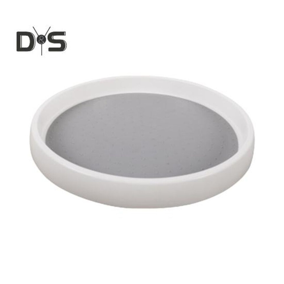 (as the picture, S) 360-Degree Rotatable Lazy Susan Organizer Large Capacity Non-Skid Design Multipurpose Kitchen Spice Rack Lazy Susan Turntable