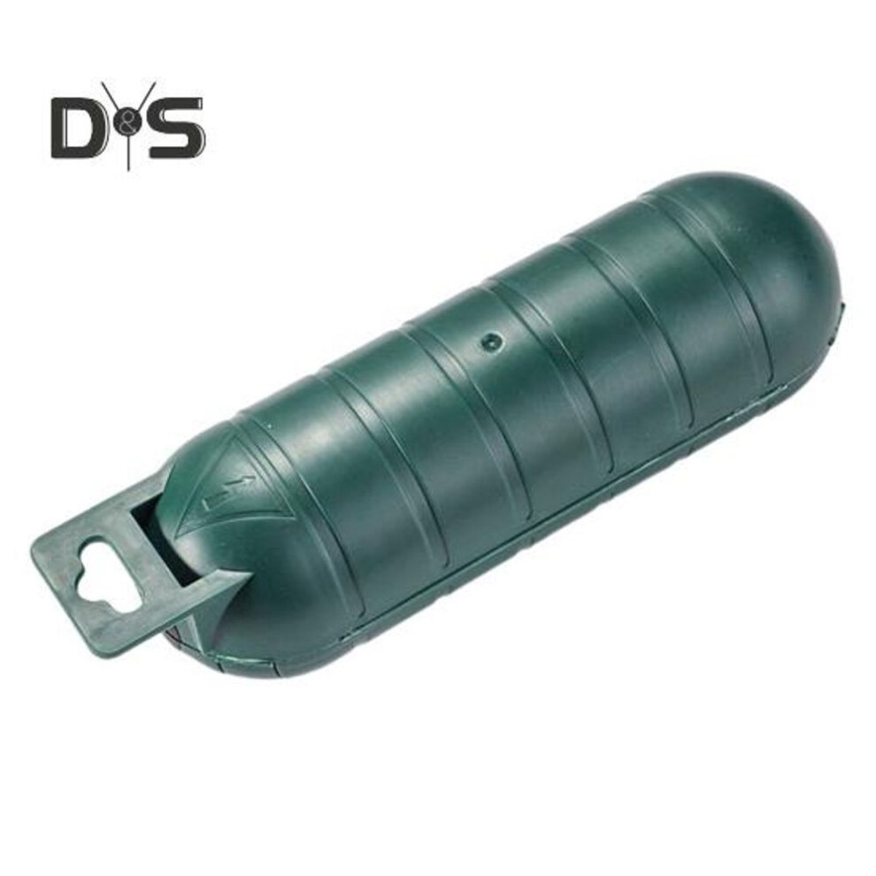 (green) Outdoor Waterproof Junction Box Heavy Duty Rain-proof Hanging Electrical Box Single Socket Connector Extension Cable Protector Enclosure