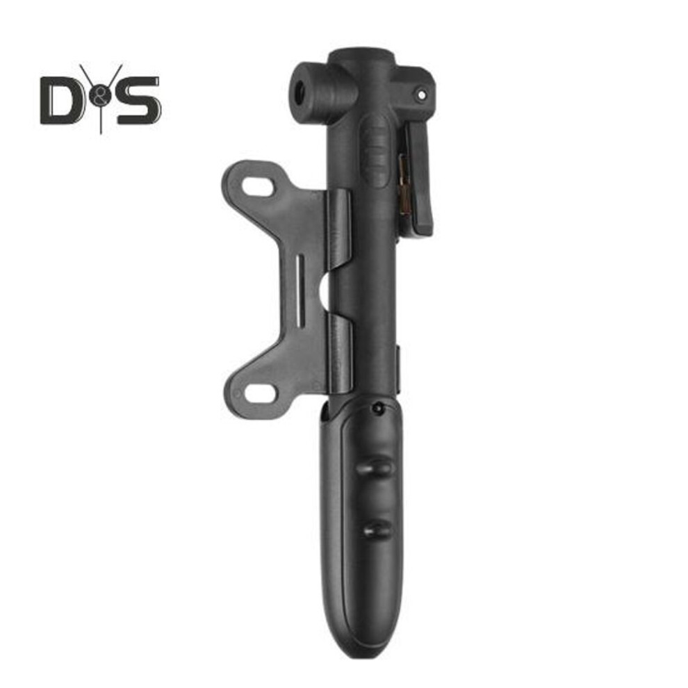 (as the picture, A) Mini Bike Pump with Mount 100PSI High Pressure Heavy Duty Universal MTB Road Mountain Bicycle Tire Inflator Portable Air Pump