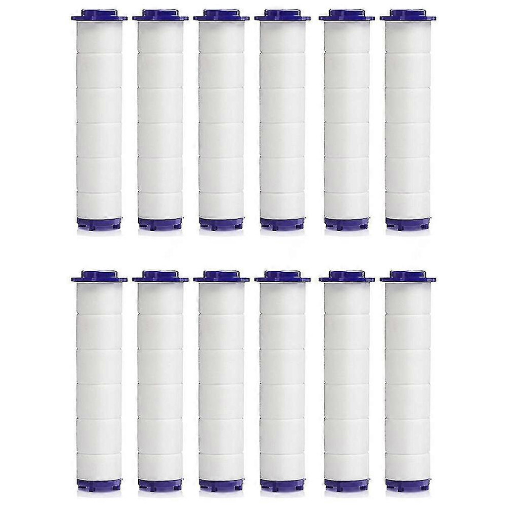 (As Show, One Size) 12Pcs Turbo Fan Shower Head Filters-Used Compatible With Propeller Driven Handheld Shower Head High Pressure 4909775581652