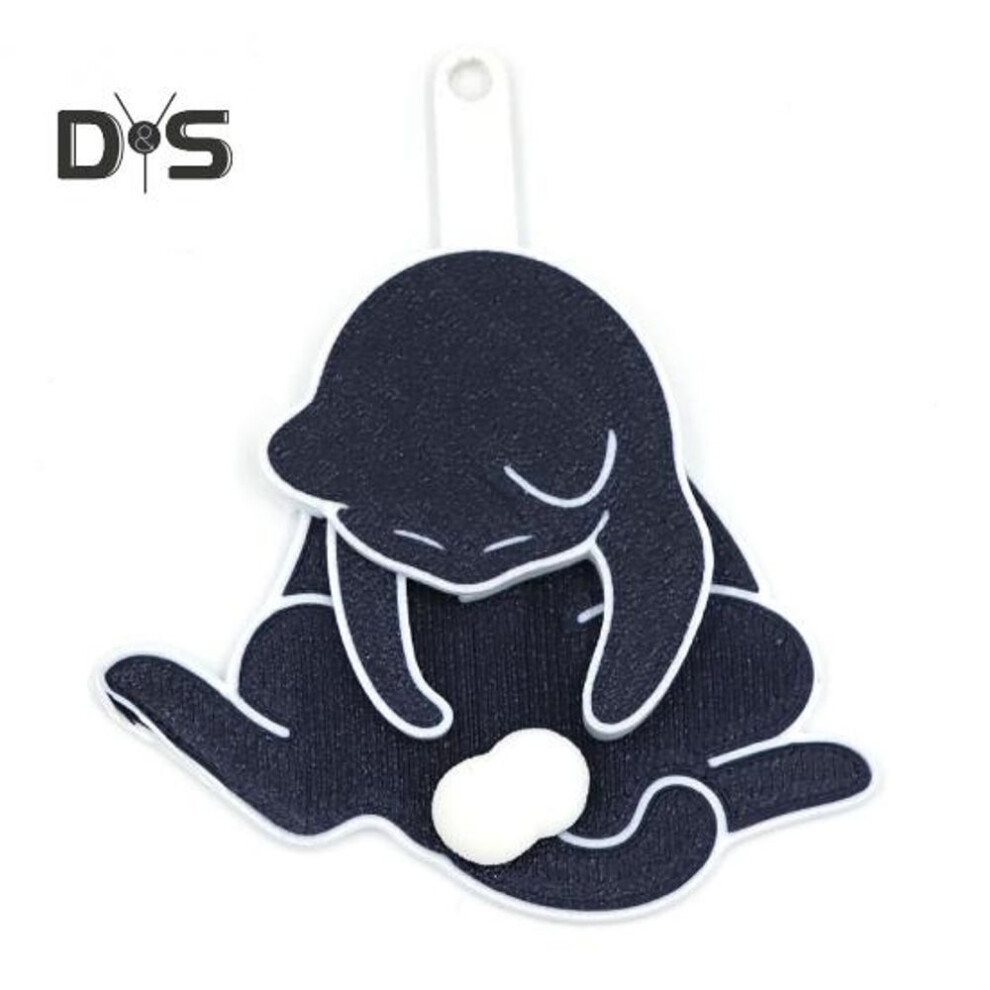 (Other, B) Wiggling Cat Keychain Rotating Cat Balls Fidget Toy Stress Relief Kitten Keyring Pendant For Cat Lovers Gift Bags And Key Rings