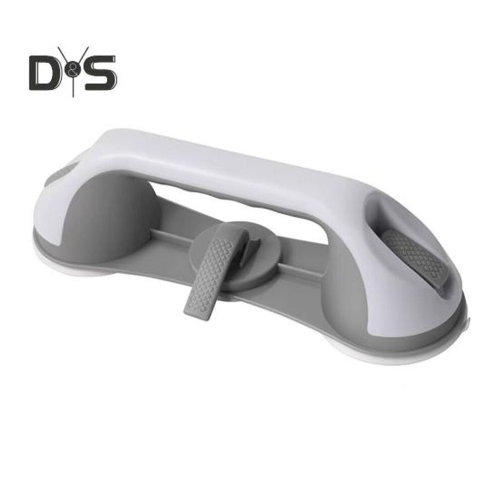 (grey, 1pc) 1/2pcs Bathroom Safety Armrest Heavy Duty Suction Cup Grab Bars Shower Chair Elderly Bathroom Safety Bar No Tools Grip Standing Assistance
