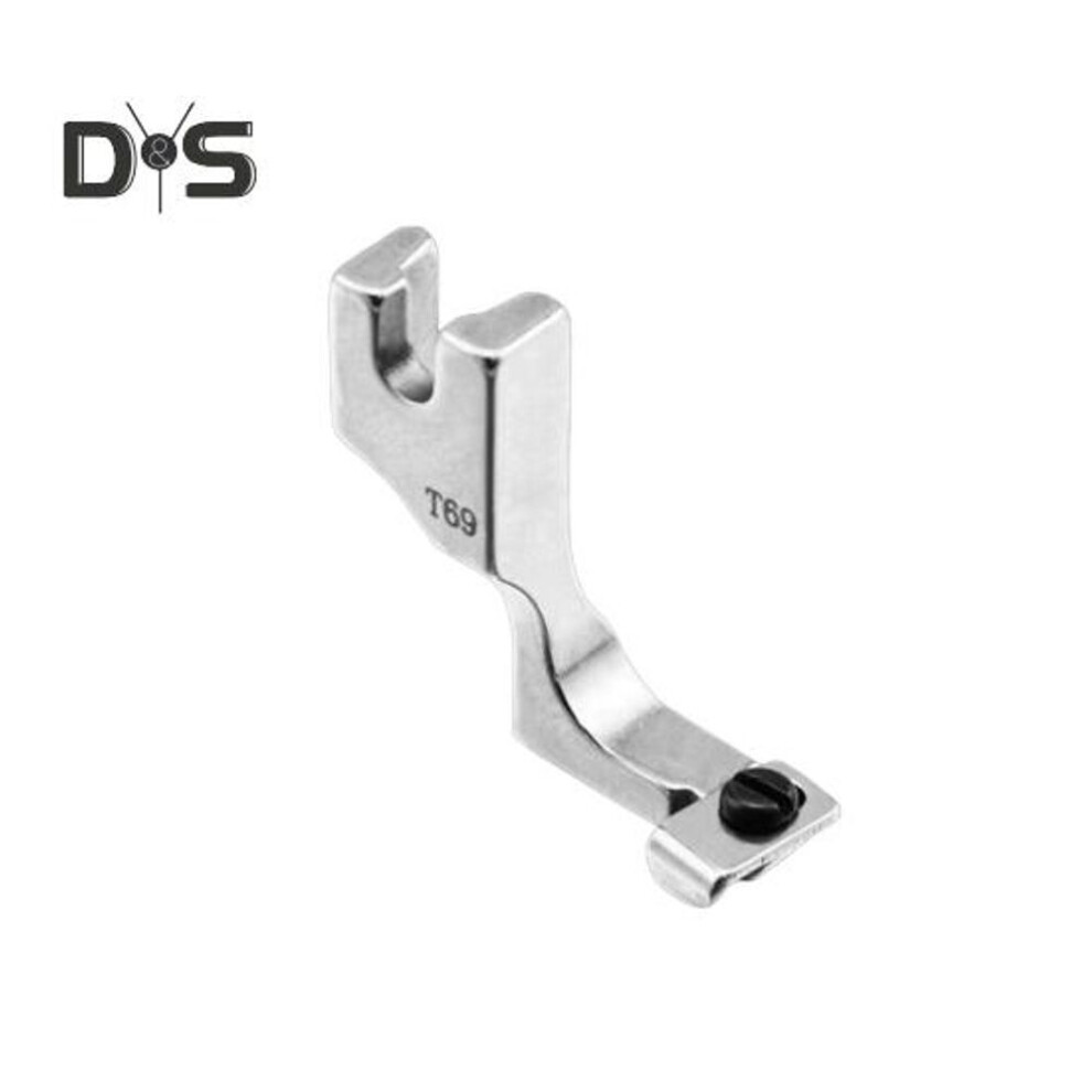 (as the picture, 1pc) T69 Adjustable Presser Foot Invisible Zipper Guide Sewing Machine Steel Presser Foot Sewing Presser Foot For Handling No. 3 And No. 5 Zippers