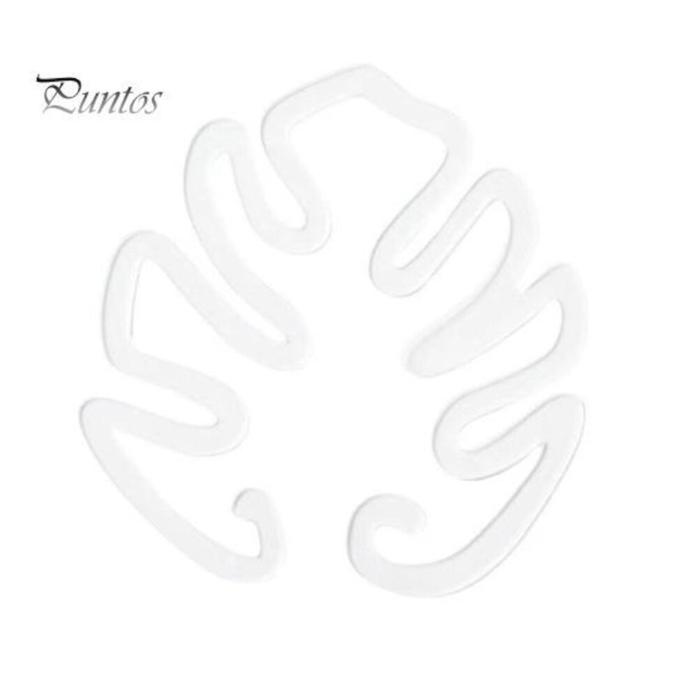 (as the picture, B) Plant Support Monstera Leaf Grapple Stem Holder For Plants Vertical Growth Stem Support For Indoor Outdoor Flowers Herbs